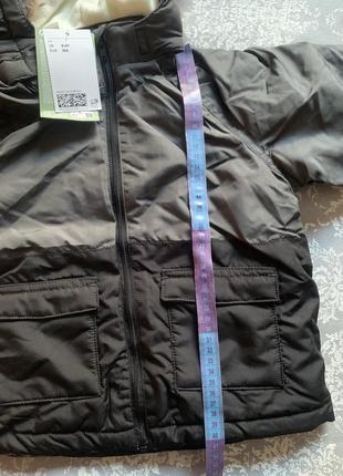 Нова куртка hm на 1.5 - 2 р ( 92 см), 2 - 3 р ( 98 см ), 3 - 4 р ( 104 см) h&amp;m7 фото