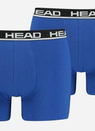 Труси-боксери head basic boxer 2p blue/black (m)1 фото
