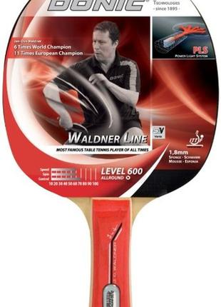 Ракетка для настільного тенісу donic-schildkrot waldner 600