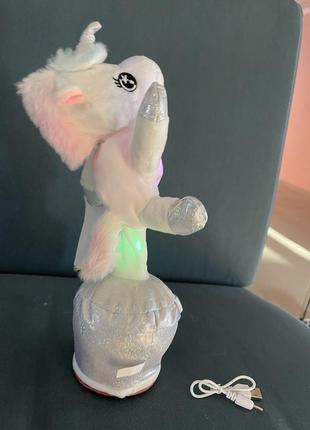 Интерактивный музыкальный кактус песни на украинском звук, свет, функция записи голоса, танцует 49116