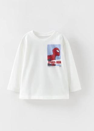 Лонгслів zara 86см spider-man marvel