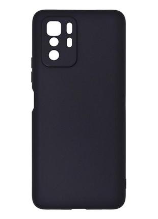 Чохол fiji soft для xiaomi poco x3 gt силікон бампер чорний