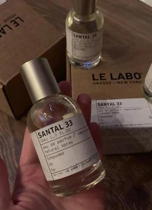 Парфумована вода santal 33 
le labo2 фото