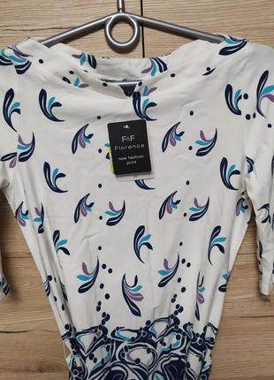 Новая женская летняя вискозная кофта, футболка, блузка, туника f&f, 38 р.2 фото