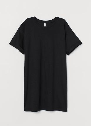 Xs h&m новая фирменная женская длинная футболка платье4 фото