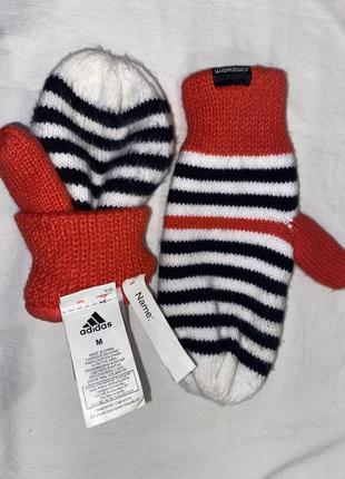 Тепленькі рукавички *adidas climawarm*4 фото