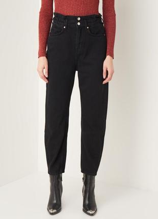 Джинси, джинси слоучі, слоучи на резинке, джинси на резинці завужені укорочені