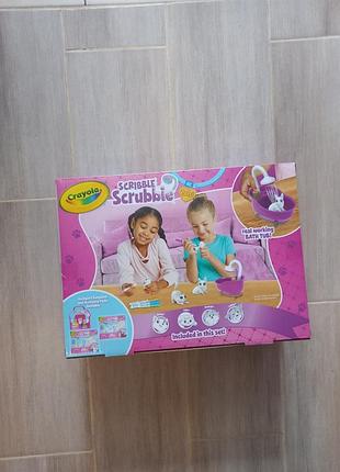 Набор для творчества кромола рисуй crayola scribble scrubbie