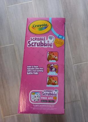Набор для творчества кромола рисуй crayola scribble scrubbie