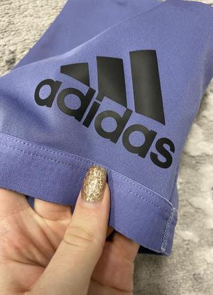 Спортивний жіночий женский  кроп топ топік для бігу для спорту adidas2 фото