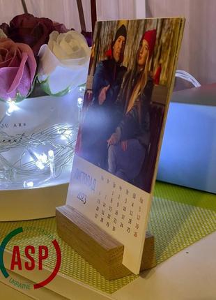 Календар з вашими фотографіями, друк фото на календарі під замовлення. календар...
