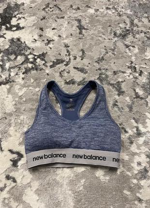 Спортивний жіночий женский  кроп топ топік для бігу для спорту new balance