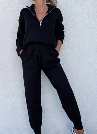 Костюм 2-ка женский (штаны + кофта) ангора плотная 4 цвета  42-44,46-48 sin1532-172oве