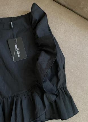 Трендовая черная юбка от plt4 фото