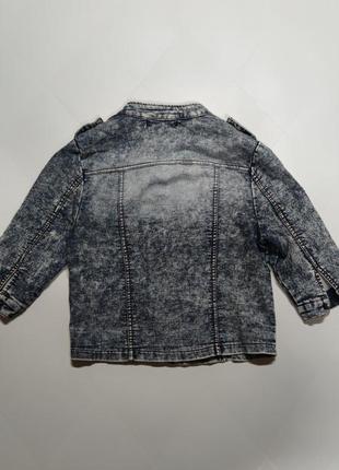 Стильная джинсовая куртка для девочки 12-14 лет h&amp;m zara next3 фото