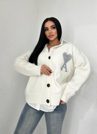 Кардиган ami оверсайз