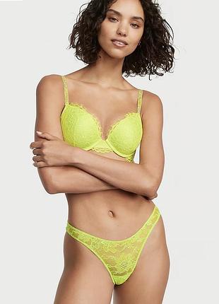 Комплект білизни victoria’s secret бюст 32b, 32c, 34b, 34c, 36b, 36c, 38c, трусики s, m, l. limelight