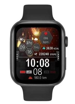 Умные смарт часы smart watch i7 pro max с голосовым вызовом тонометр пульсометр оксиметр4 фото