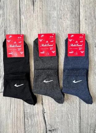 Р. 40-45 мужские новые носки nike multi brand