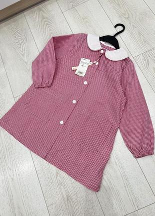 Халат для творчості на дівчинку, фартух для малювання, для праці