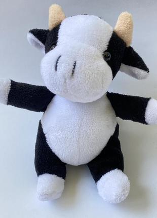 М'яка іграшка буреня 🐮 корова від minifeet1 фото
