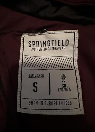 Зимова куртка springfield / пуховик springfield7 фото
