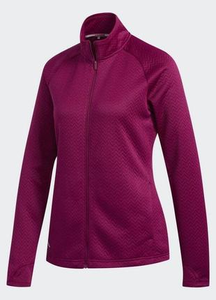 Жіноча оригінальна кофта на змійці adidas textured layer jacket m