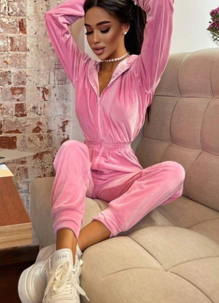 Яркие и стильные велюровые комбинезоны 5 цветов sin1047-546sве