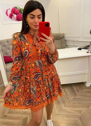 Шикарне шифонова сукня туреччина1 фото