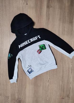 Худи, кофта, свитер майнкрафт minecraft 8-9 лет primark