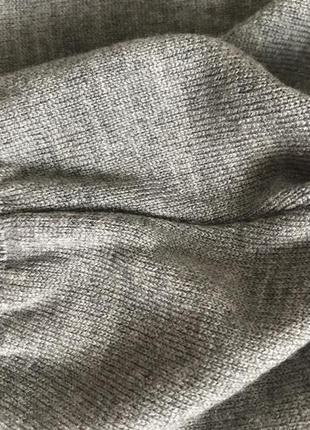 Базовый мужской серый гольф свитер4 фото