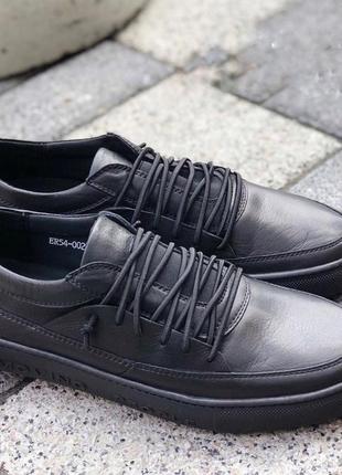 Кеди натуральна шкіра