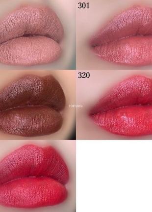 Жидкая матовая помада для губ guerlain kiss kiss liquid lipstick matte3 фото