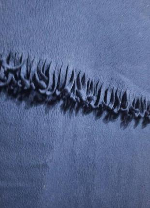 Флісовий плед — покривало з бахромою 135 х 150 см6 фото