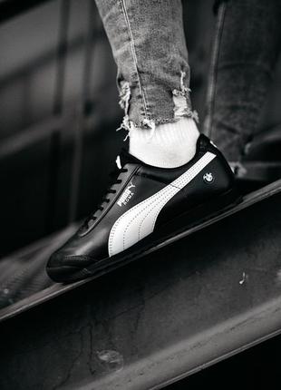 Кросівки puma bmw white black   кроссовки3 фото