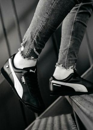Кросівки puma bmw white black   кроссовки4 фото