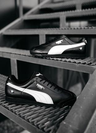 Кросівки puma bmw white black   кроссовки7 фото