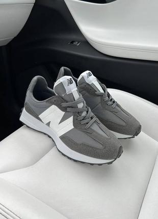 Кросівки new balance 327 dark silver2 фото