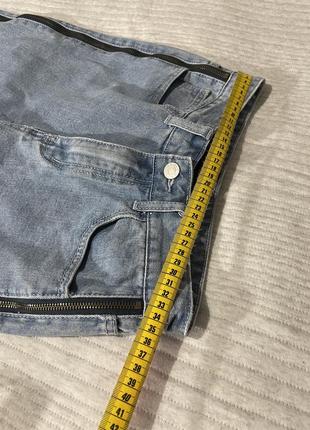 Крутые джинсы с молниями7 фото