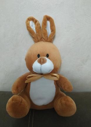 М'яка іграшка зайчик заєць заяц подарунок подарок мягкая игрушка1 фото