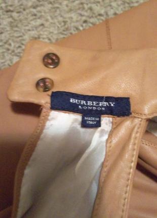 Шкіряне плаття burberry оригінал р. м8 фото