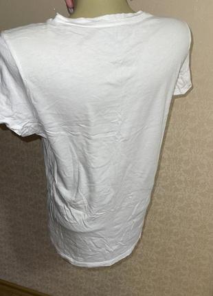 Біла оригінальна футболка calvin klein2 фото