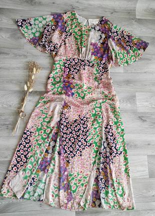 Шикарне літнє нарядне стильне плаття актуальне3 фото