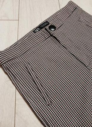 Брюки в клітинку zara🤍