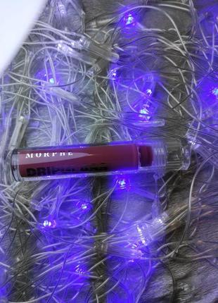 Morphe блиск для губ із високим вмістом пігментів dripglass drenched shatterproof mauve5 фото