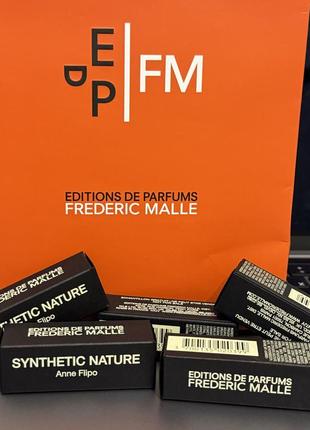 Frederic malle synthetic nature, новинка-релиз 2024, новая фирменная миниатюра2 фото