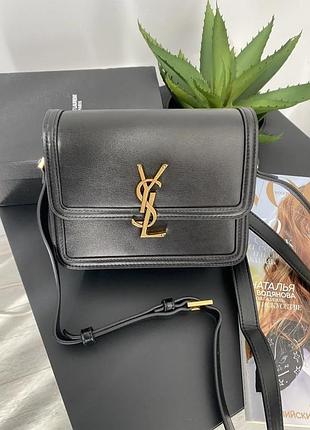 Жіноча сумка ів сен лоран чорна yves saint laurent black