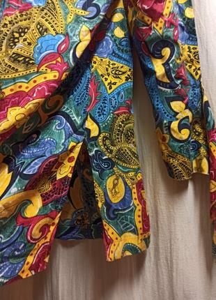 Ніжна блузка нереальною забарвлення натуральний шовк5 фото