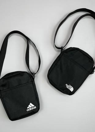 Сумка мессенджер маленькая через плечо барсетка адидас adidas (унисекс) молодежная