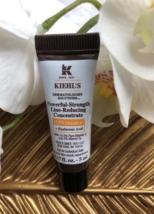 Концентрат от морщин из 12,5% витамина с kiehl's powerful-strength line-reducing concentrate